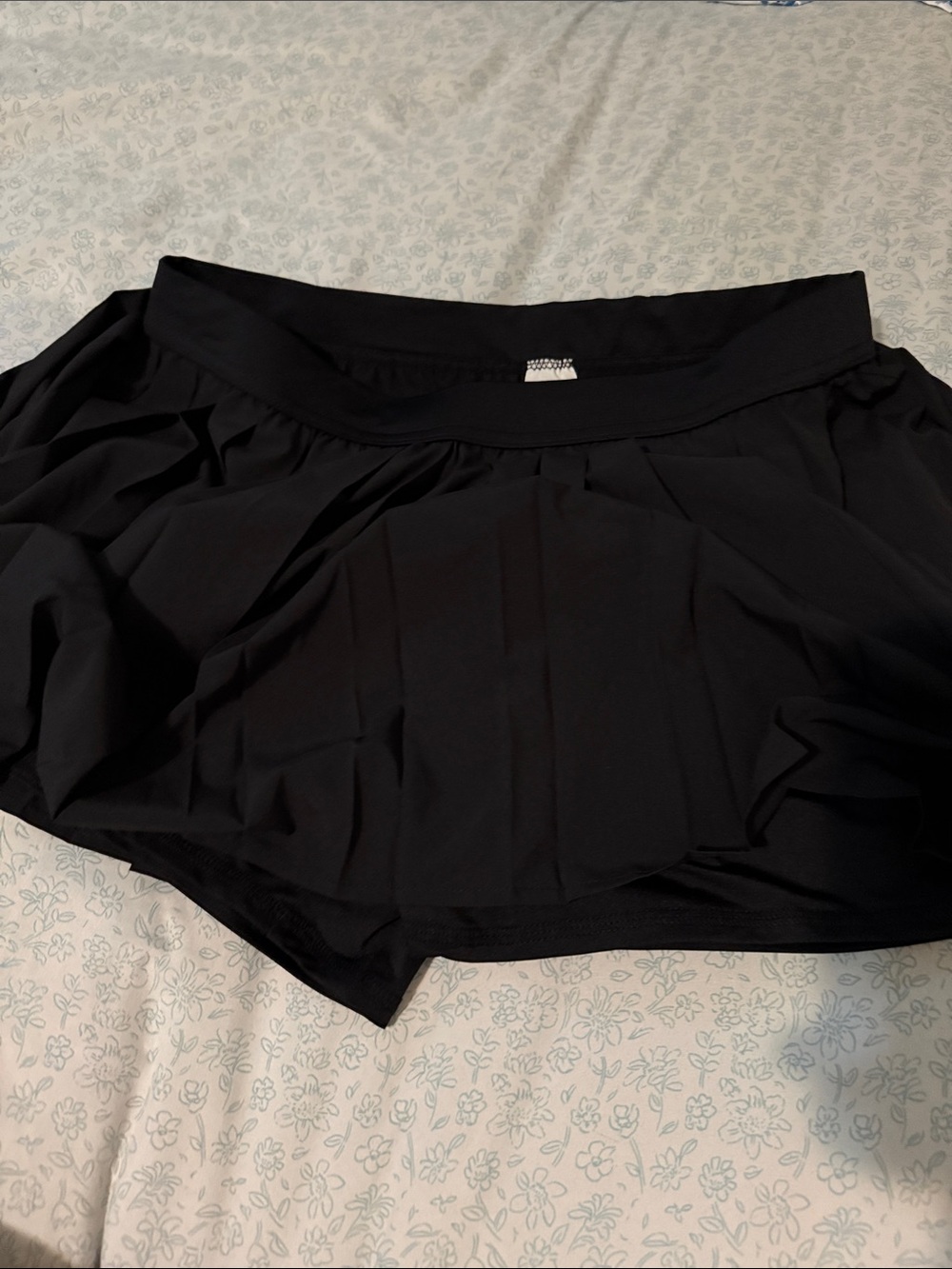No Boundaries Black Women’s Skort - Athletic Flared Design